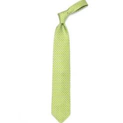 E. Marinella Mj Exclusive: Patterned Tie "Classico" Made Of Pure English Silk