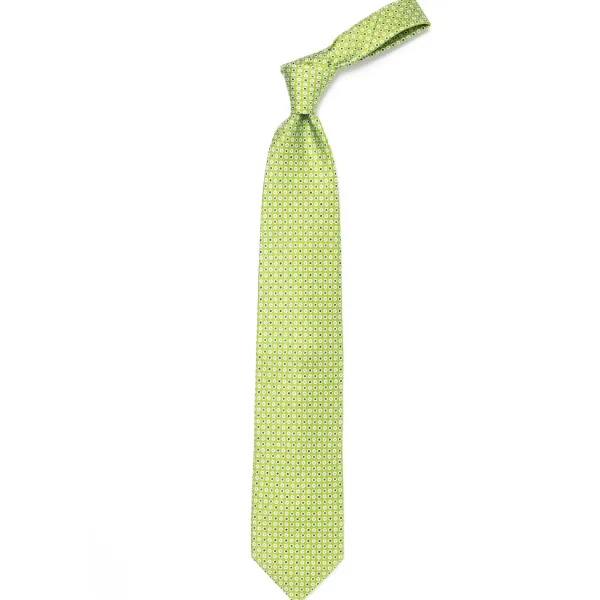 E. Marinella Mj Exclusive: Patterned Tie "Classico" Made Of Pure English Silk