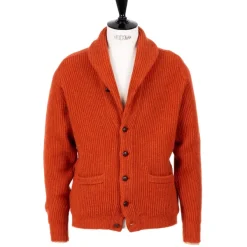 William Lockie Mj Exclusive: Shawl Cardigan "Iconic Shawl" Made From The Fi