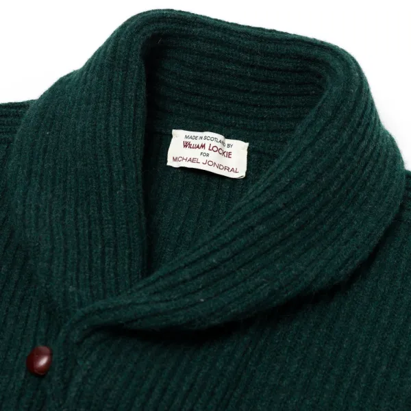 William Lockie Mj Exclusive: Shawl Cardigan "Iconic Shawl" Made From The Fi