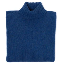 William Lockie Mj Exclusive: Turtleneck Sweater "Alain Rollneck" Made Of 4 Ply Geelon