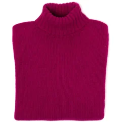 William Lockie Mj Exclusive: Turtleneck Sweater "Alain Rollneck" In 4 Ply Geelong Lam