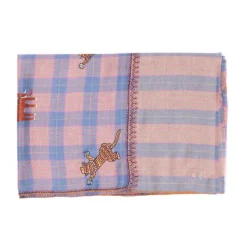 Yaser Shaw Mj Scarf "Shimla" Made Of Finest Hand Embroidered Pashmina Cashmere -