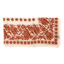 Anderson u0026 Sheppard Neck-Square "Provence Geometric" Made Of Cashmere And Silk