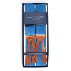 Albert Thurston Needlecord Suspenders With Buttons