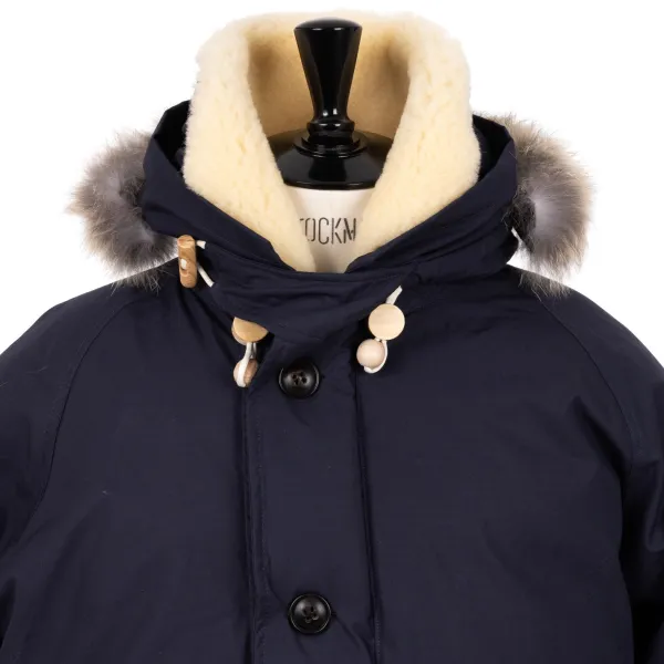 Specials X MJ Nigel Cabourn X Mj: Down Parka "Iconic Everest" In Ventile Cotton