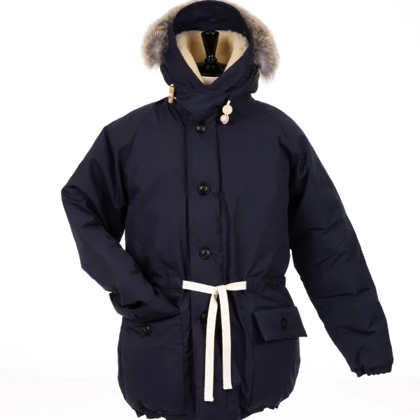 Specials X MJ Nigel Cabourn X Mj: Down Parka "Iconic Everest" In Ventile Cotton