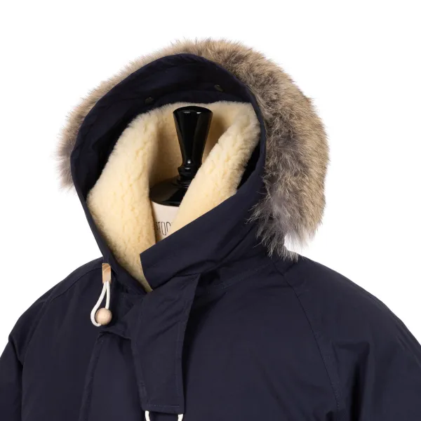 Specials X MJ Nigel Cabourn X Mj: Down Parka "Iconic Everest" In Ventile Cotton