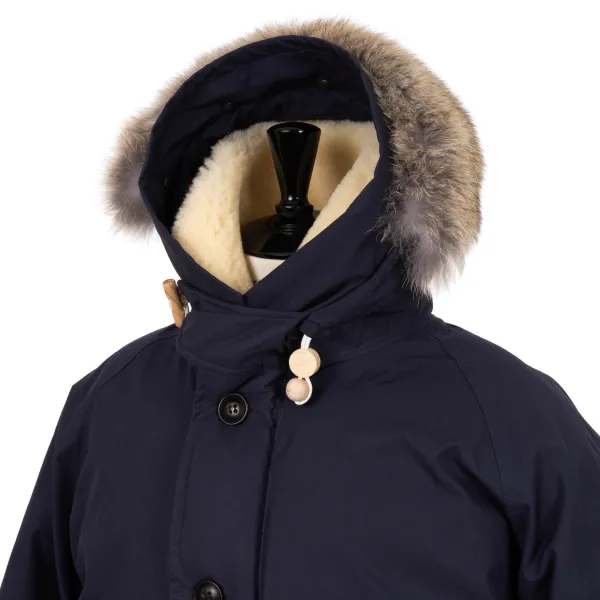 Specials X MJ Nigel Cabourn X Mj: Down Parka "Iconic Everest" In Ventile Cotton