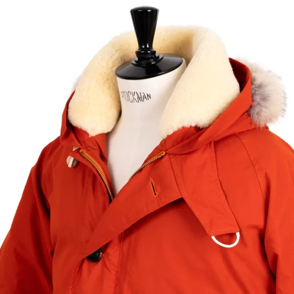Specials X MJ Nigel Cabourn X Mj: Down Parka "Iconic Everest" In Ventile Cotton