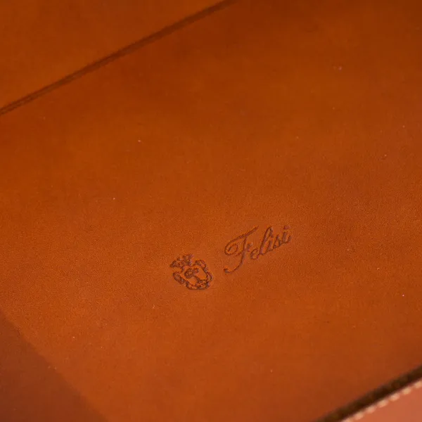 Felisi Office Organizer "Utensils Bowl" From Saddle Leather - Handcrafted