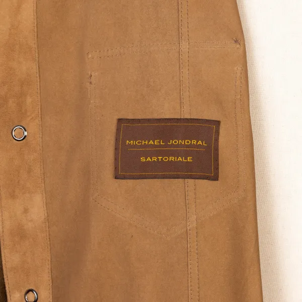 Rifugio Overshirt "Italo Western" Made Of Finest Goatskin - Handmade