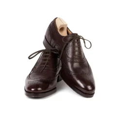 Saint Crispin's Oxford "Brogue American" Aus Genarbtem Kalbsleder - Reine Handarbeit