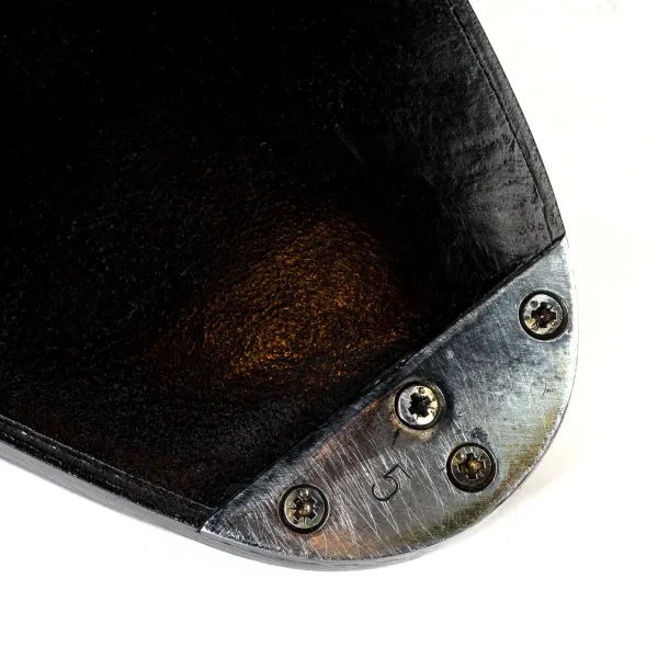Saint Crispin's Oxford "Pedder" Made Of Black Calfskin - Purely Handcrafted