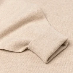 William Lockie Oxton Rollneck Sweater In Fine Scottish 1 Ply Cashmere
