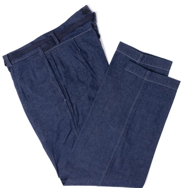 Coherence Pants "Alain" In Japanese Selvedge Logger Denim