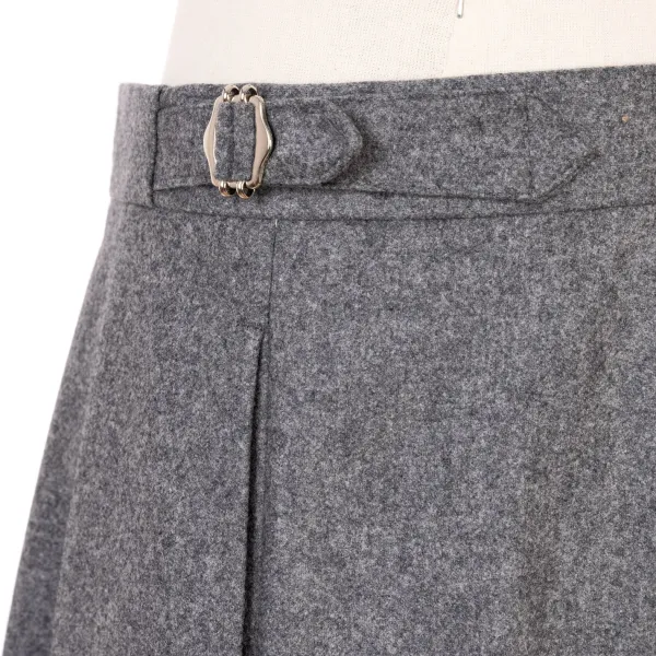 De Petrillo Pants "Lo Stile Di Toto" In Pure Wool From Drago - Handmade