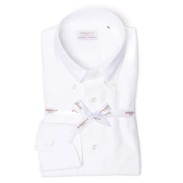 Borriello Pure Cotton Sports Shirt "New Ivy League" - Linea Passion