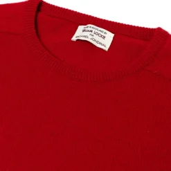 William Lockie Pure Geelong Lambswool "Leven Crew" Sweater - 2 Ply