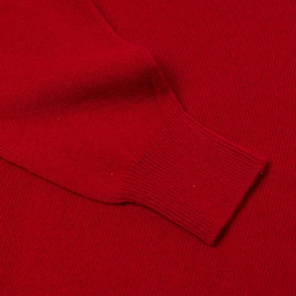 William Lockie Pure Geelong Lambswool "Leven Crew" Sweater - 2 Ply