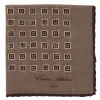 Cesare Attolini Pure Wool Pocket Square "Medaglioni Incornicato