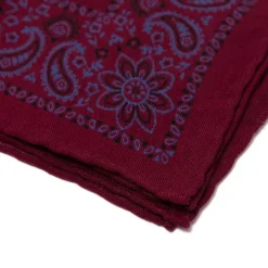 Cesare Attolini Pure Wool Pocket Square