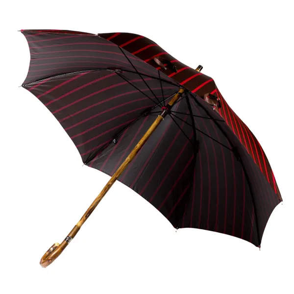 Maglia Red Umbrella With Wooden Handle