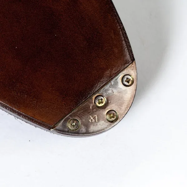 Saint Crispin's Serie! Derby "French Norwegian" Made Of Dark Brown Suede