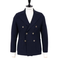 Settefili X Mj: Knitted Blazer "Giacca In Maglia" In Pure Merino Wool