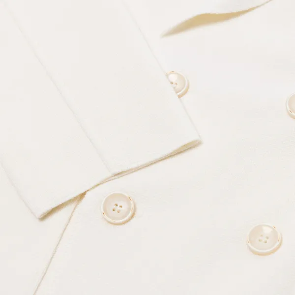 Settefili X Mj: Knitted Blazer "Giacca In Maglia" In Pure Merino Wool