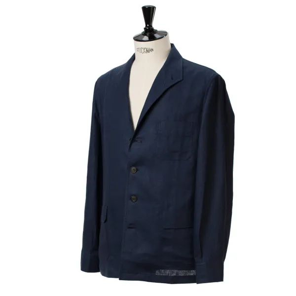 Justo Gimeno Shirt-Jacket "Teba" Made Of Pure Irish Linen