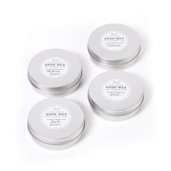 Saint Crispin's Shoe Wax "High Shine" - Handcrafted