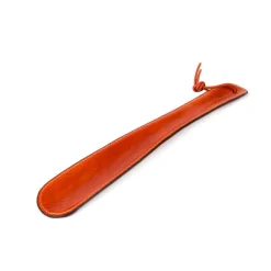 Turms Shoehorn "Operaio" Made Of Steel In Leather Coat - Purely Handcrafted