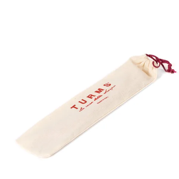 Turms Shoehorn "Operaio" Made Of Steel In Leather Coat - Purely Handcrafted