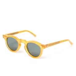 TBD EYEWEAR Sonnenbrille "Welt Honey" Mit Grunen Glasern - Handarbeit