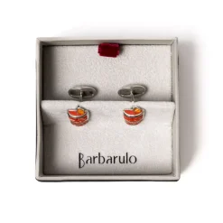 Barbarulo Napoli Sterling Silver Cufflink