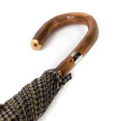 Maglia Stick Umbrella "Lord" With Polished Chestnut Wood Handle - Purely Hand