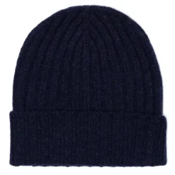 William Lockie Strickmutze "Ribbed Hat" Aus Reiner Lambswool - 4 Ply
