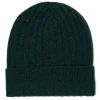 William Lockie Strickmutze "Ribbed Hat" Aus Reiner Lambswool - 4 Ply