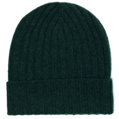 William Lockie Strickmutze "Ribbed Hat" Aus Reiner Lambswool - 4 Ply