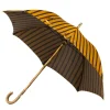 Maglia Striped Cane Umbrella "Lord" With Handle In Ash Wood Nature - Purely H