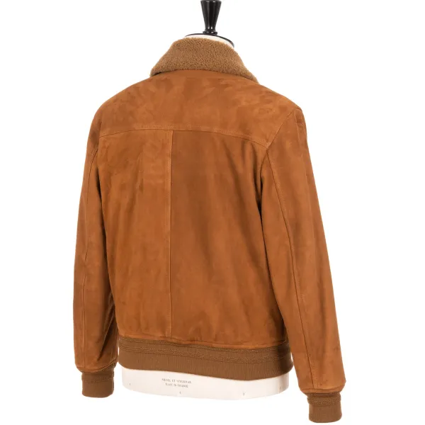 Valstar Suede Leather Jacket "Aviatore" - Lamb Suede