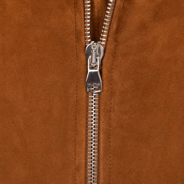 Valstar Suede Leather Jacket "Aviatore" - Lamb Suede