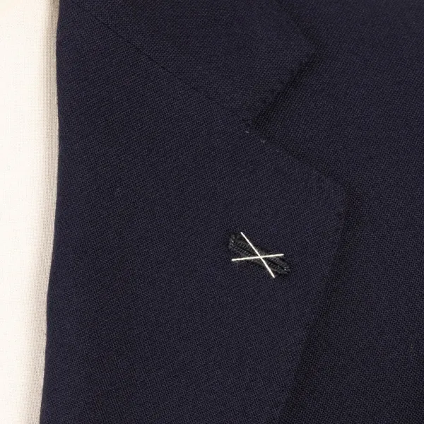 De Petrillo Suit "Sartorial Business-Class" In Pure Wool - Handmade