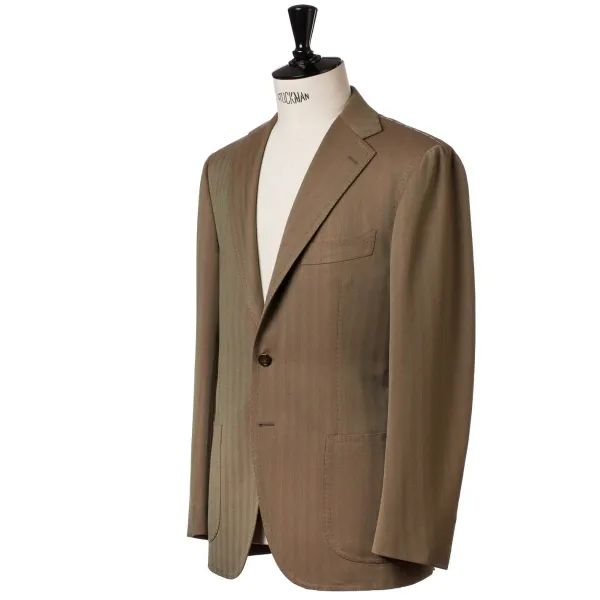 Cesare Attolini Suit "Stile Milanese" Made Of Pure English Wool - Purely Handcrafted
