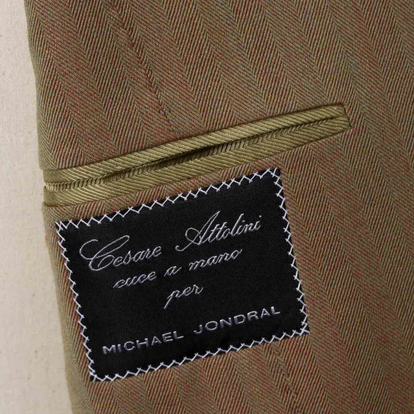 Cesare Attolini Suit "Stile Milanese" Made Of Pure English Wool - Purely Handcrafted