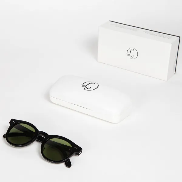 Lunettes Kollektion Sunglasses In Black "Noblesse Oblige"