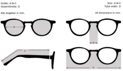 Lunettes Kollektion Sunglasses In Black