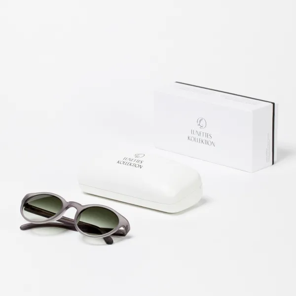 Lunettes Kollektion Sunglasses In Foggy Gray "Voyage Voyage"