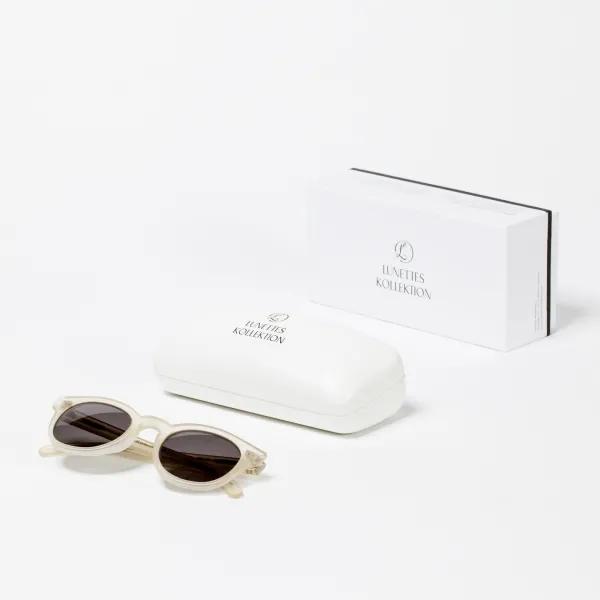 Lunettes Kollektion Sunglasses In Smokey Champaign "Noblesse Oblige"